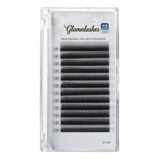 Narrow 2D Volume Lash Extensions Tray, Professional V-shape Lashes for Lash Artists