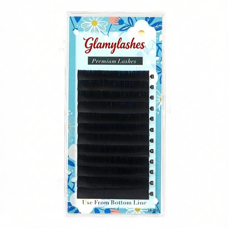 New Classic Round Lash Extensions Tray, Premium Lashes with L Curl for Professional Use